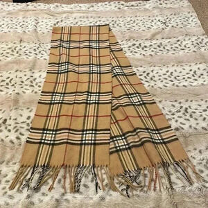 V. FRASS Plaid  Scarf